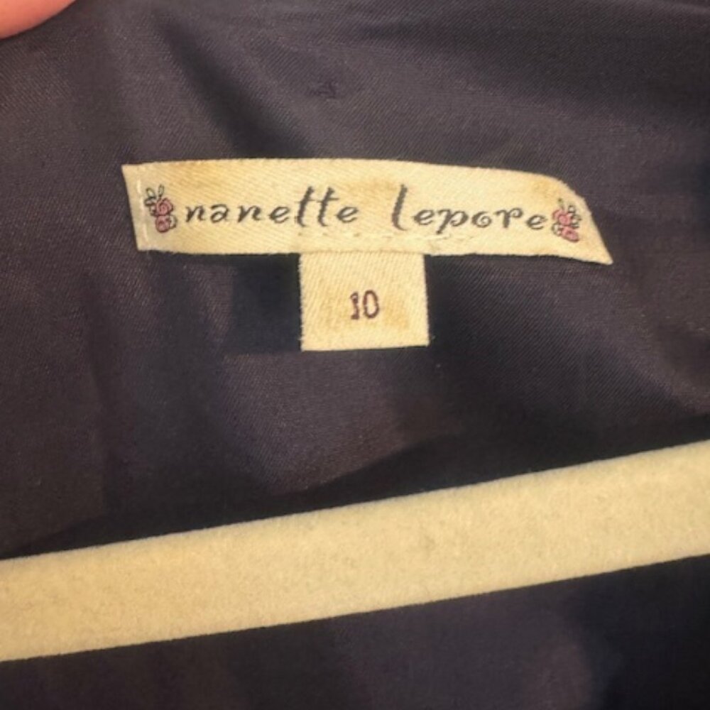 Nanette Lepore purple tweed dress - Picture 4 of 6